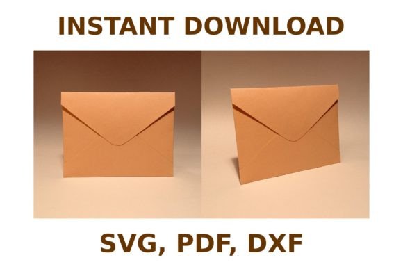 Envelope Template – 3D SVG Shapes