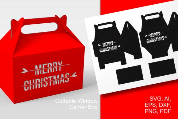 Merry Christmas with Strikes Gable Box