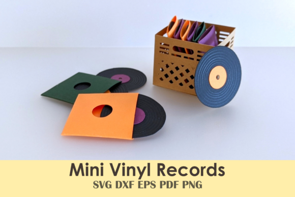 Mini Vinyl Record 3D SVG Shapes Review