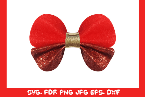 Pinch Hairbow Template SVG, PDF PD1