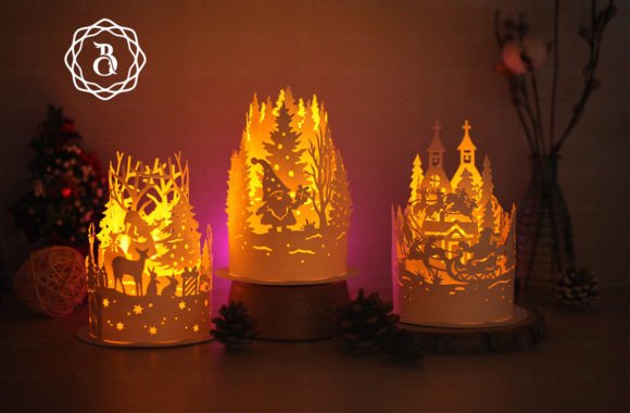 Reviewing 3D SVG Christmas Lanterns for Blog Design