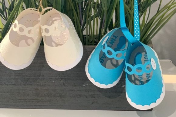 Reviewing Baby Shoes Favor Box 3D SVG Assets